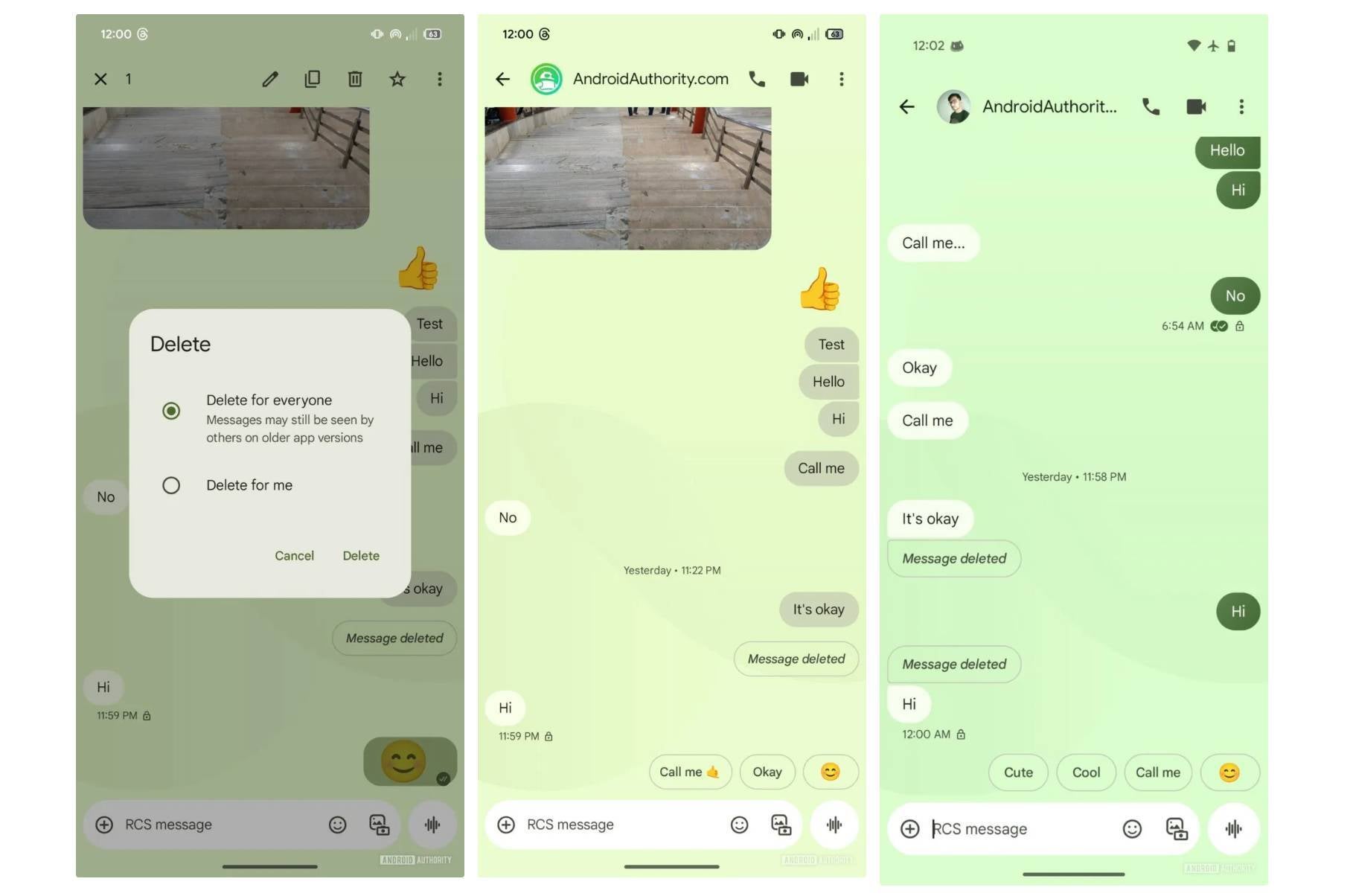 Google Messages might introduce a &#039;Delete for everyone&#039; feature. | Image Credit - Android Authority - You&#039;ll be relieved by this Google Messages feature but you&#039;ll hate how it works