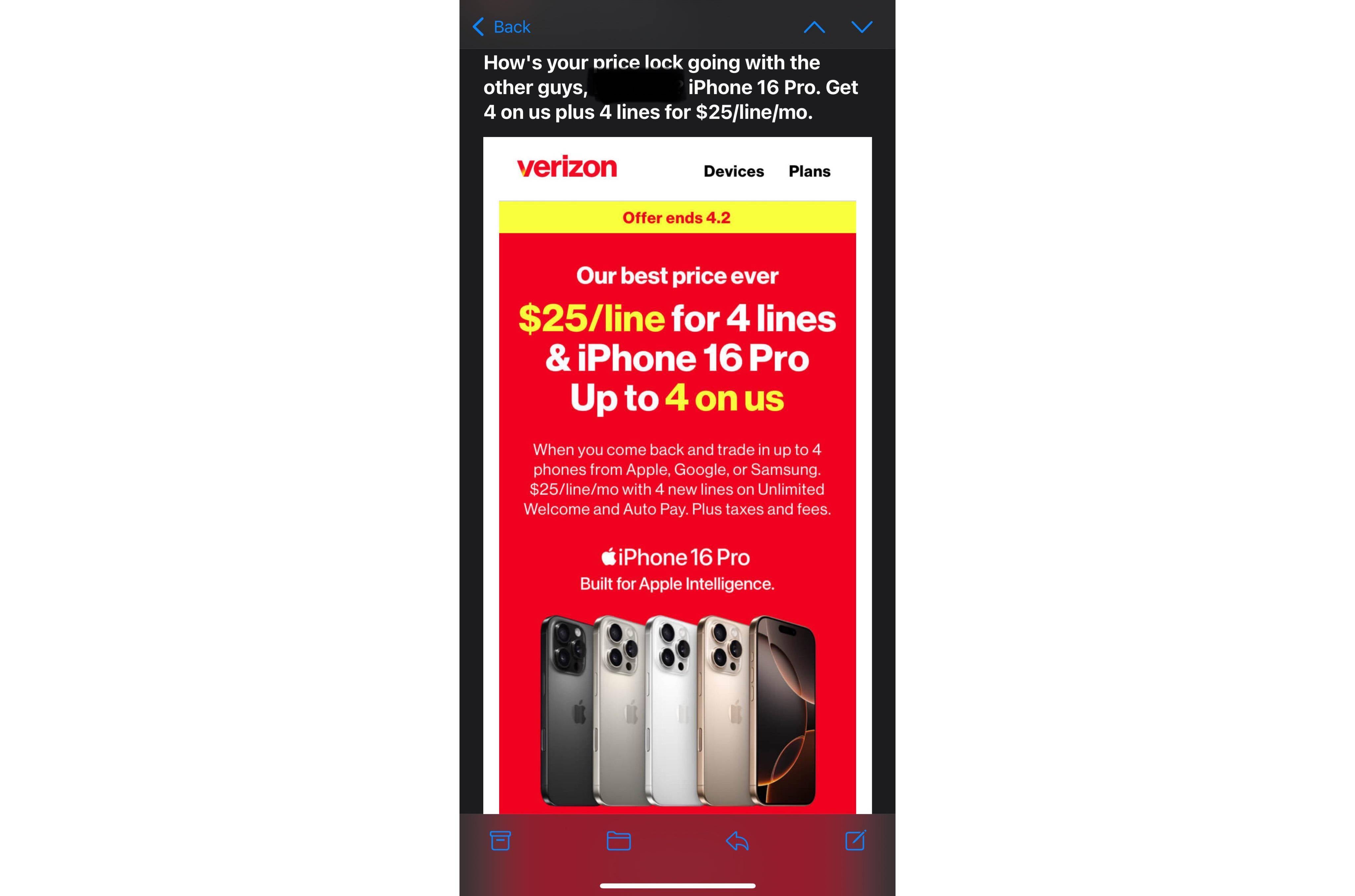 Verizon T-Mobile switch offer