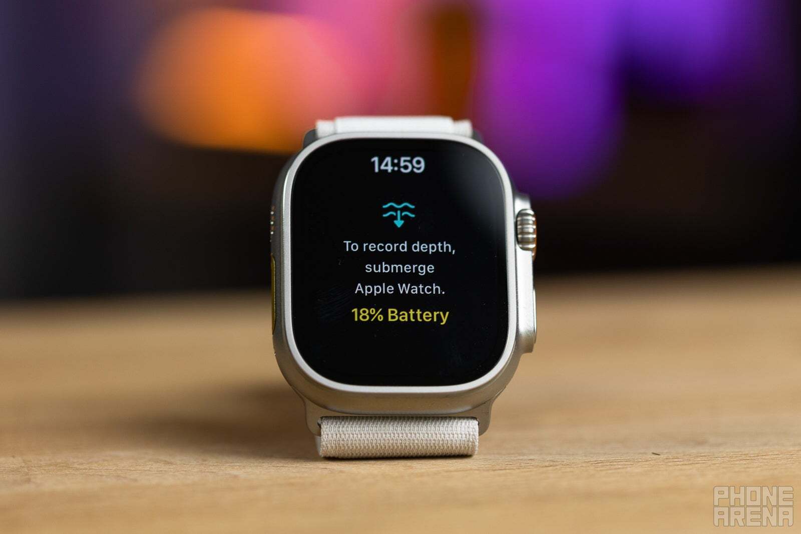 The Low battery sign Apple users are quite familiar with | Image by PhonArena - Do we need more fitness bands disguised as smartwatches?