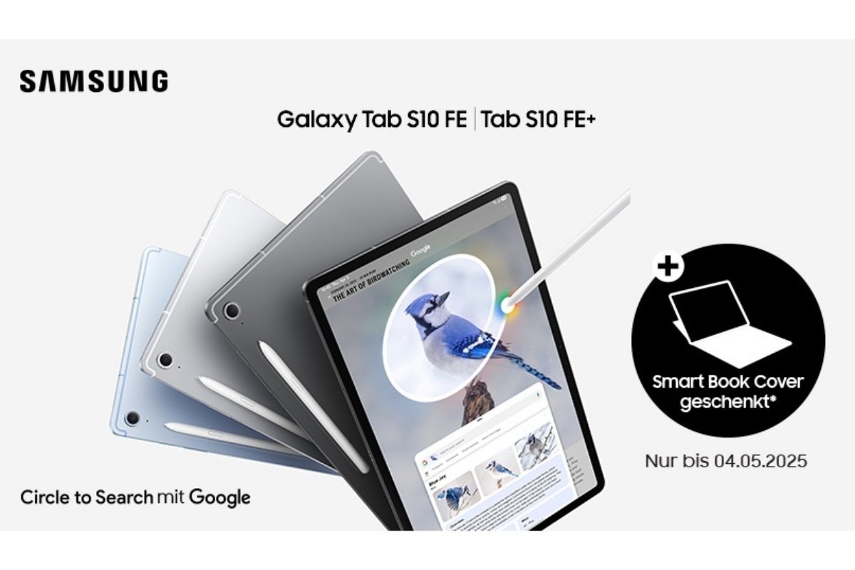 The Tab S10 FE and Tab S10 FE+ will apparently include a nifty launch freebie in Europe. | Image Credit -- Arsène Lupin on X - Even more Galaxy Tab S10 FE and Tab S10 FE+ info has leaked ahead of the two&#039;s launch