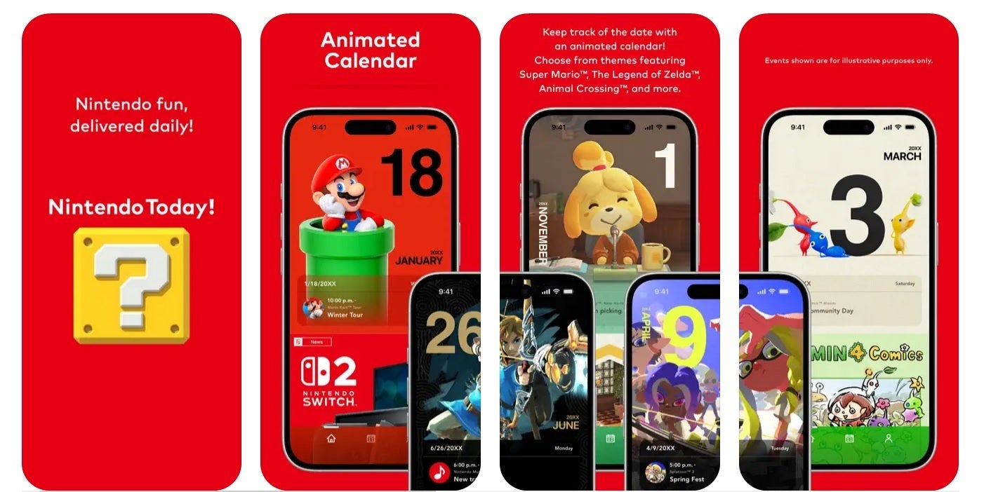 The Nintendo Today! news app is available now for iOS and Android devices. | Image credit - Fans will love the new Nintendo Today app available now for iOS and Android