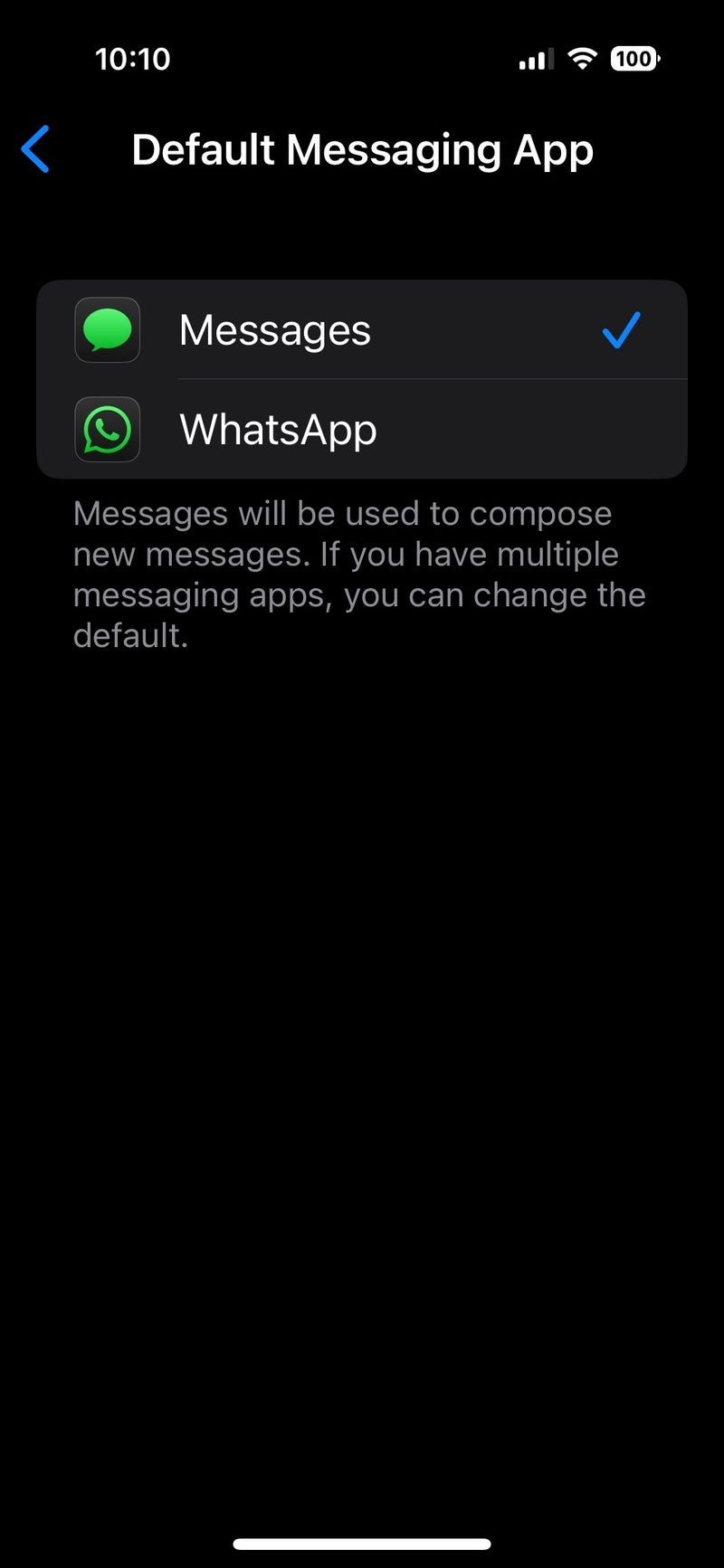 iPhone users can now set this third party app as their default for calls and texts