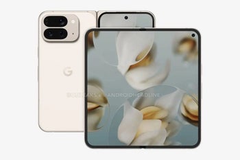 Google Pixel 10 Pro Fold leaked renders. | Images source — Android Headlines and OnLeaks