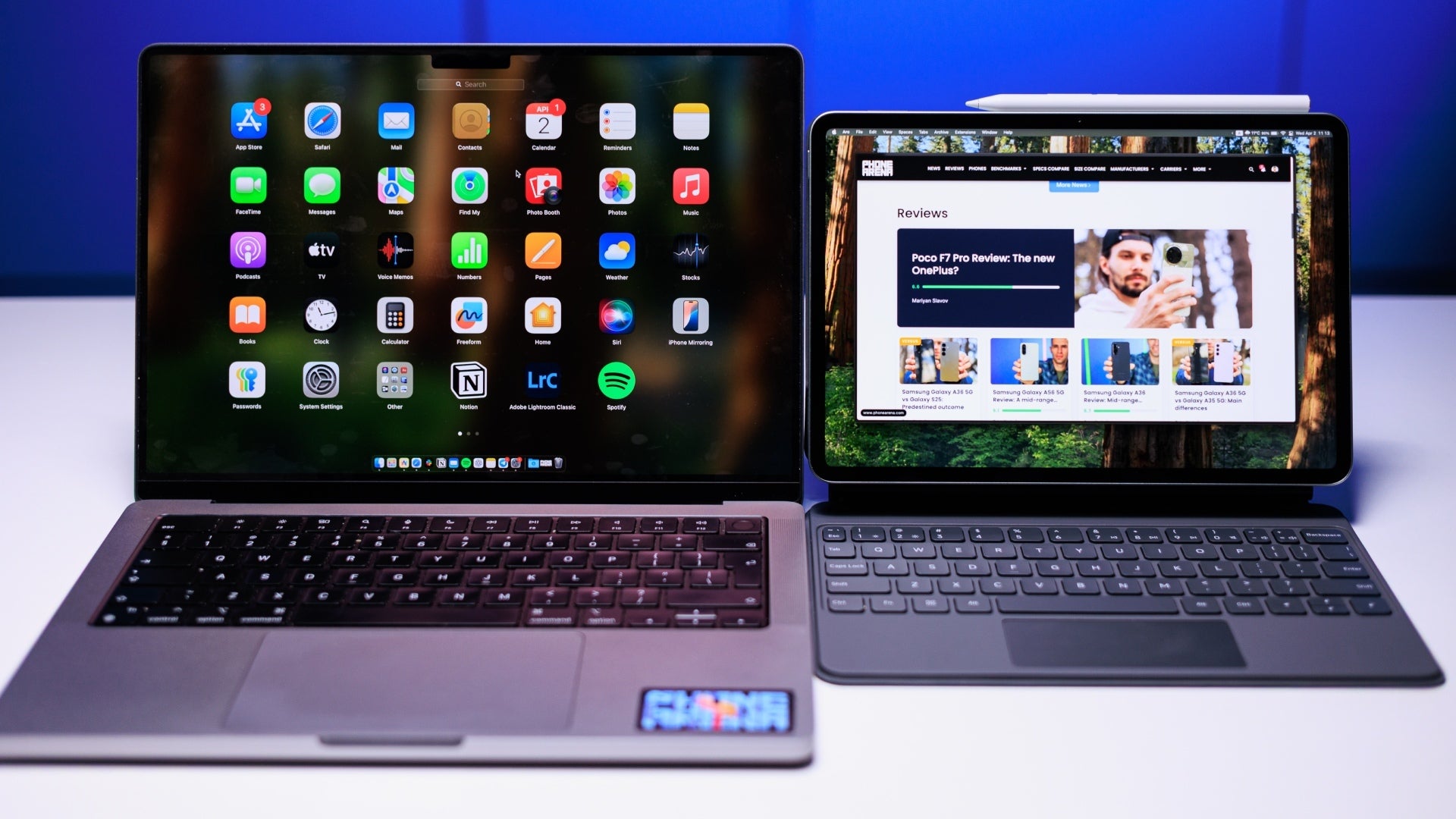 Aside from looking like an iPad Pro&#039;s long-lost twin, the Xiaomi Pad 7 Pro has implemented some pretty niche software functionalities as well (Image by PhoneArena) - This Android device just did the impossible for Mac users