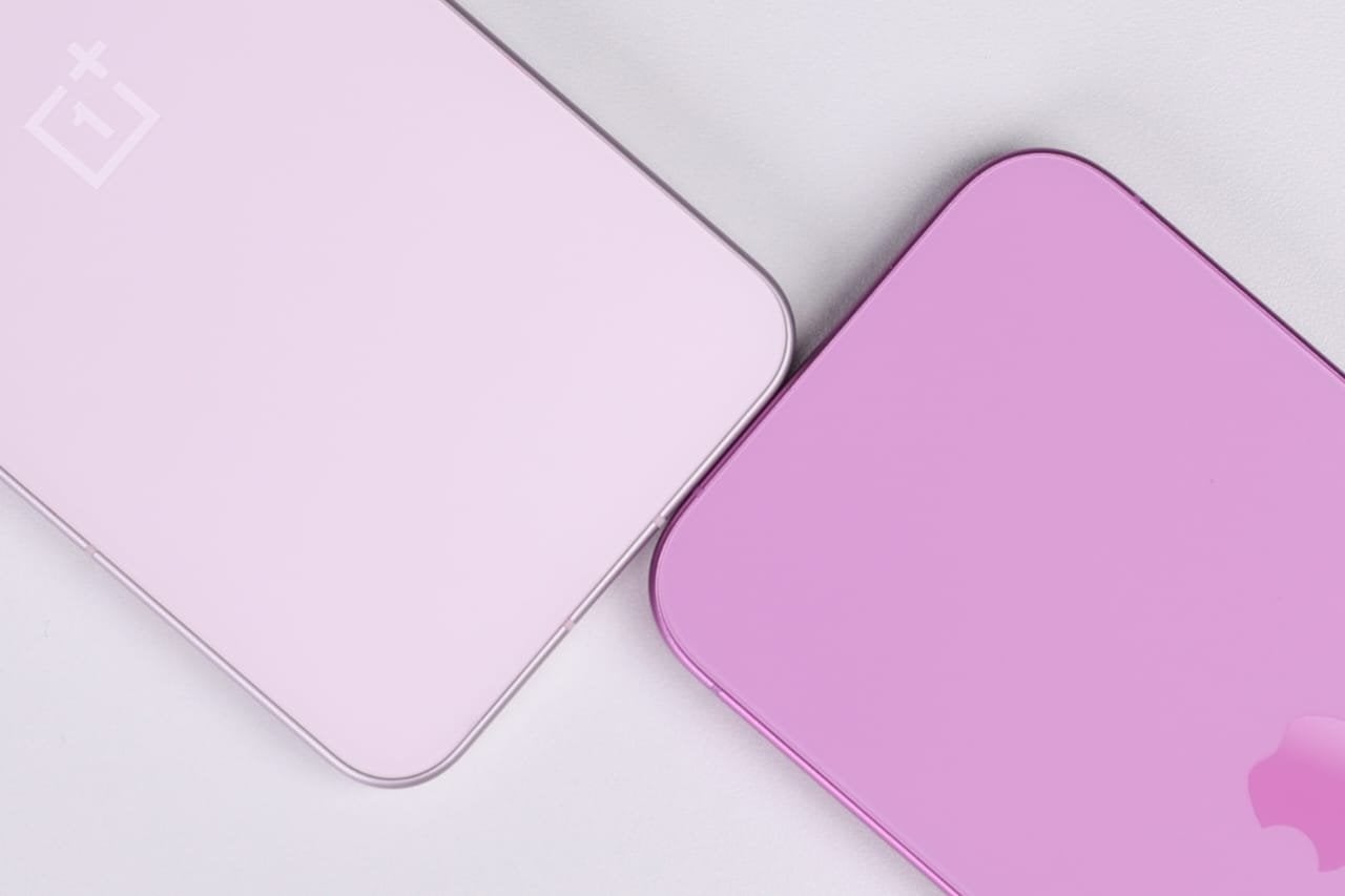 OnePlus 13T in pink