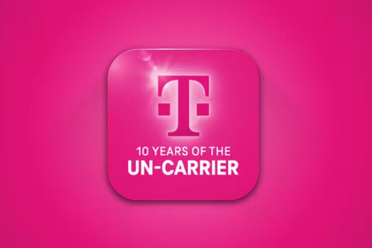T-Mobile Un-carrier 10-year anniversary banner