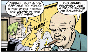 The Motorola DROID makes it to the Sunday funnies - Motorola DROID makes it to the Sunday comics page