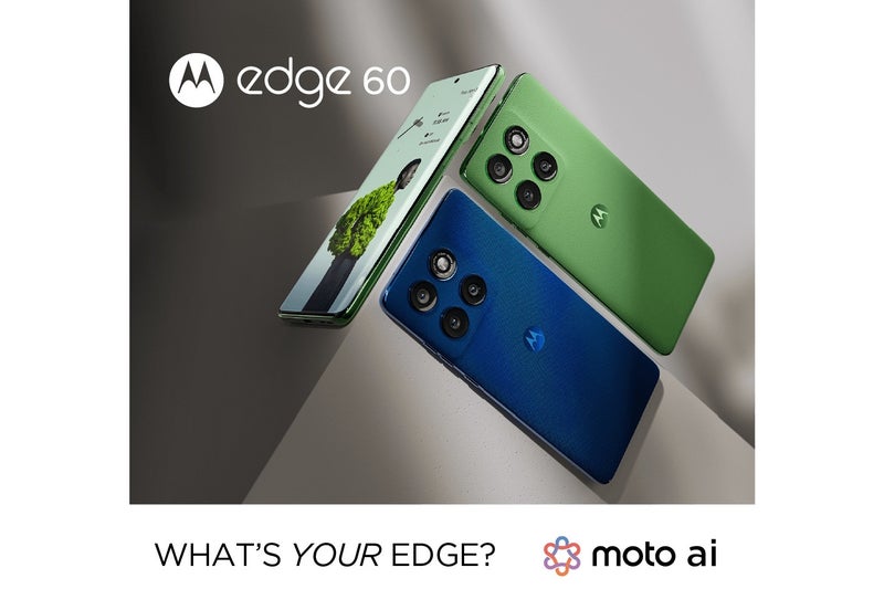 Leaked promotional materials for the Motorola Edge 60