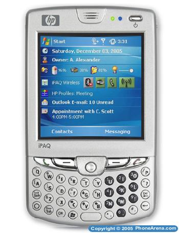HP announces new iPAQ phone - hw6900 series 