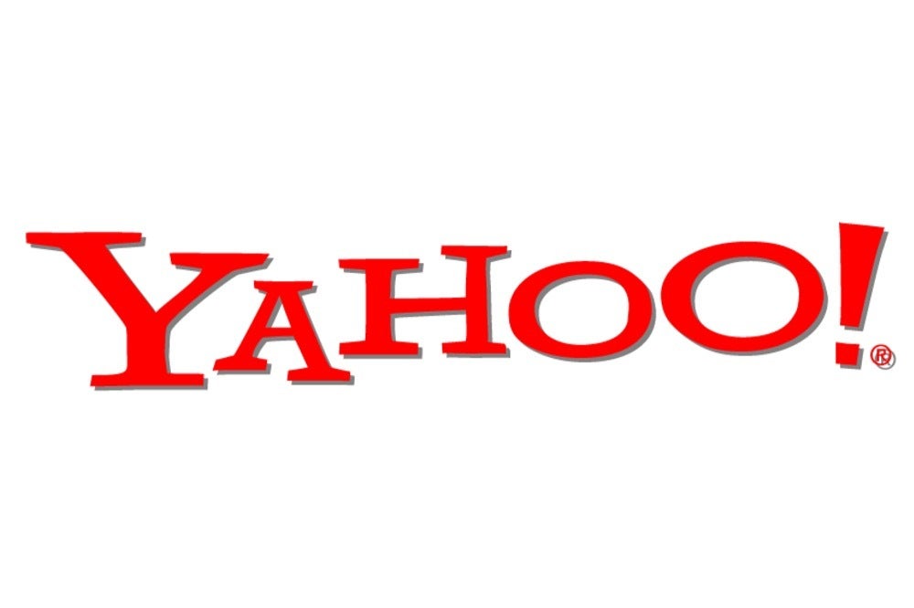 Yahoo logo from 1996 to 2009