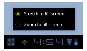 Android 3.2 adds zoom view for non-Honeycomb apps
