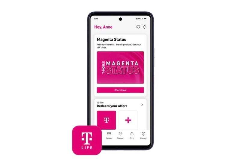 Updating your plan from the T-Life app may work for now. | Image credit — T-Mobile - T-Mobile is phasing out plans with included taxes and fees starting tomorrow