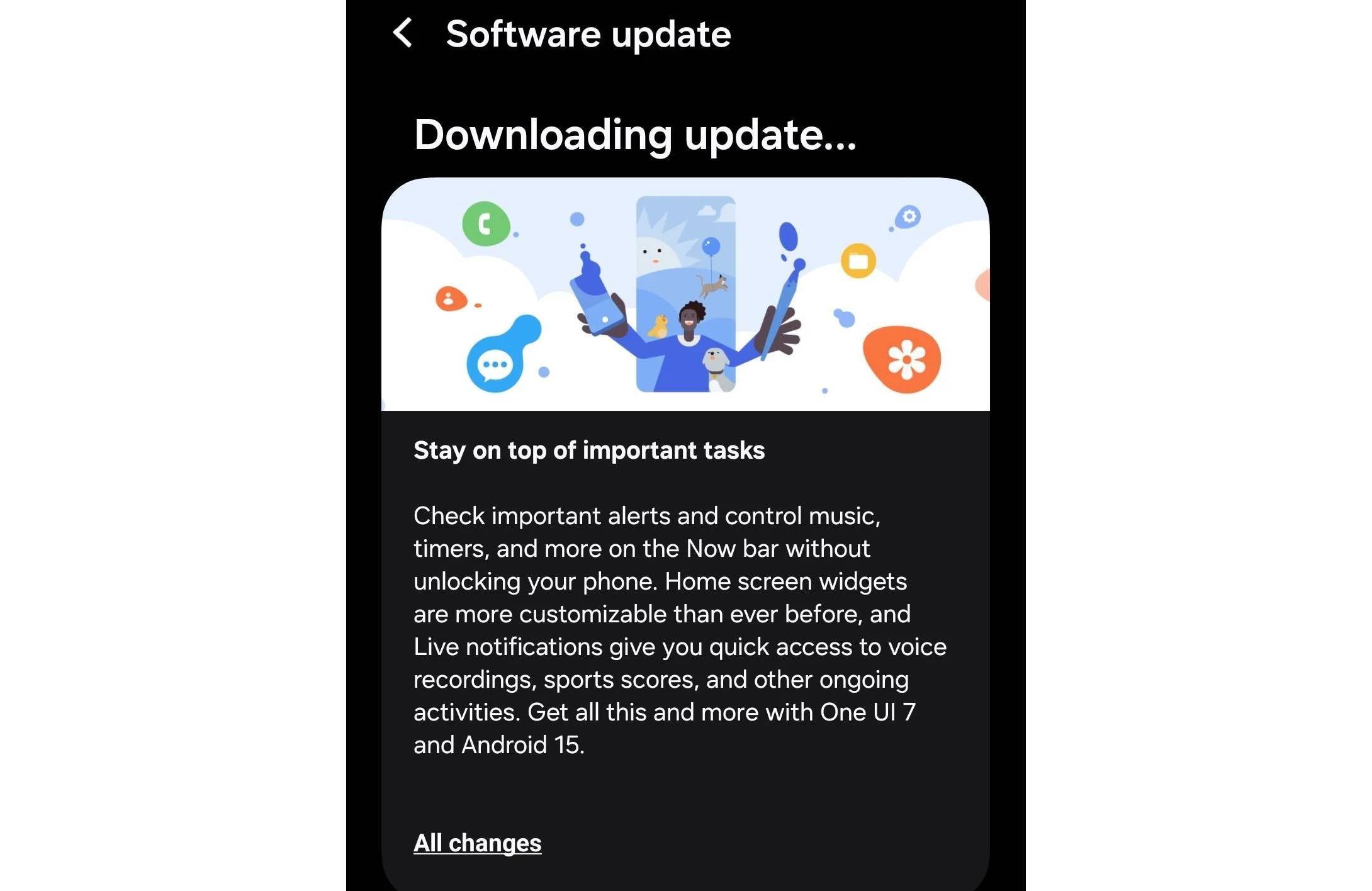 T-Mobile One UI 7 S22 S21