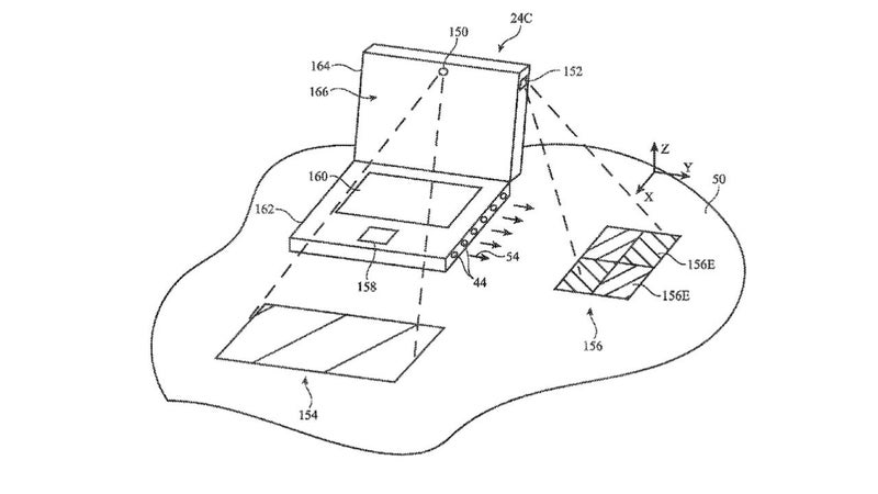 Patent illustration of future Magic Mouse