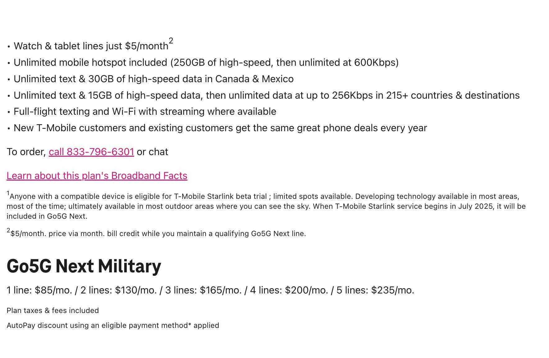 T-Mobile removed Go5G plans from website and is encouraging customers on even older plans to upgrade