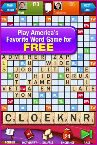 Scrabble is now available for free from the Android Market - Scrabble Free now available in the Android Market