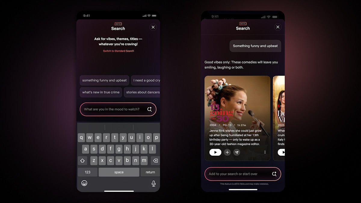 AI will soon help you find what to watch. | Image credit – Netflix - The Netflix you know is about to change! Major makeover hits TV and mobile apps soon