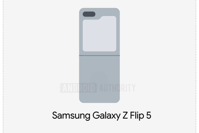 Screenshot of animation file for Samsung Galaxy Z Flip 5