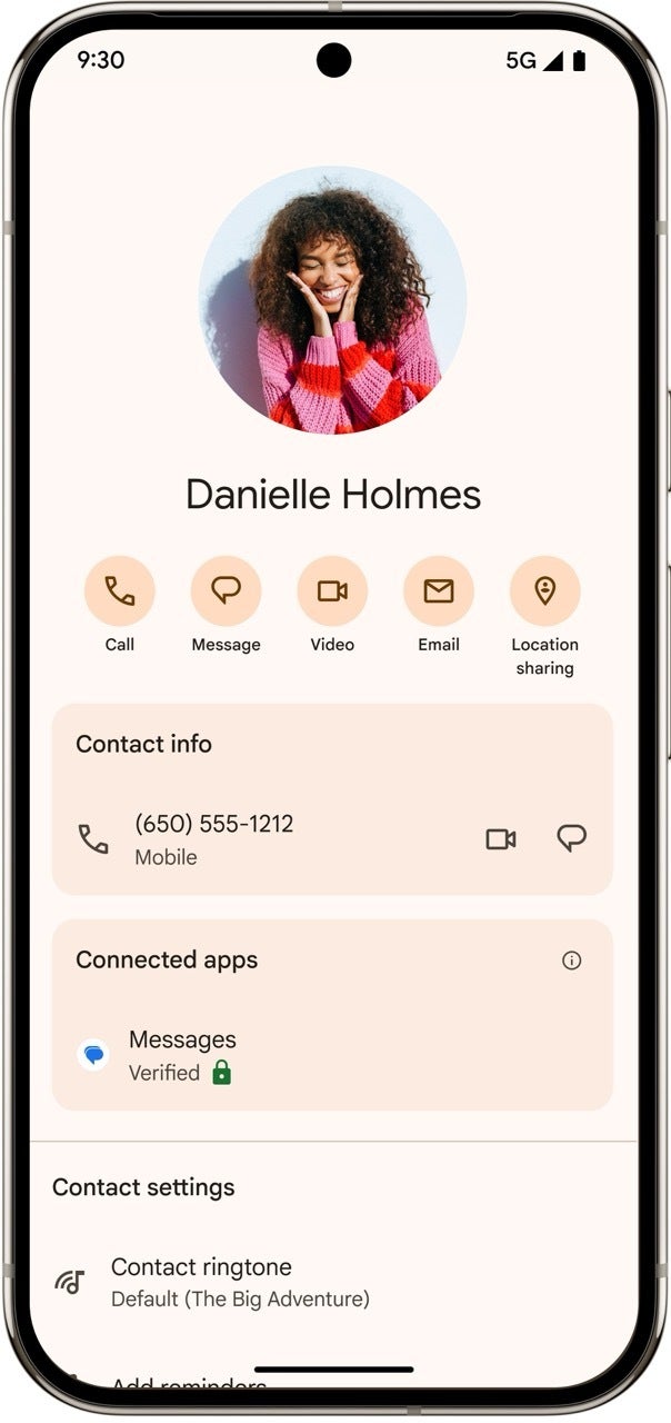 Screenshot of key verifier feature