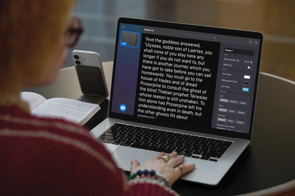 Magnifier for Mac. | Image credit-Apple - Apple announces new iPhone, iPad, Mac accessibility features for iOS 19