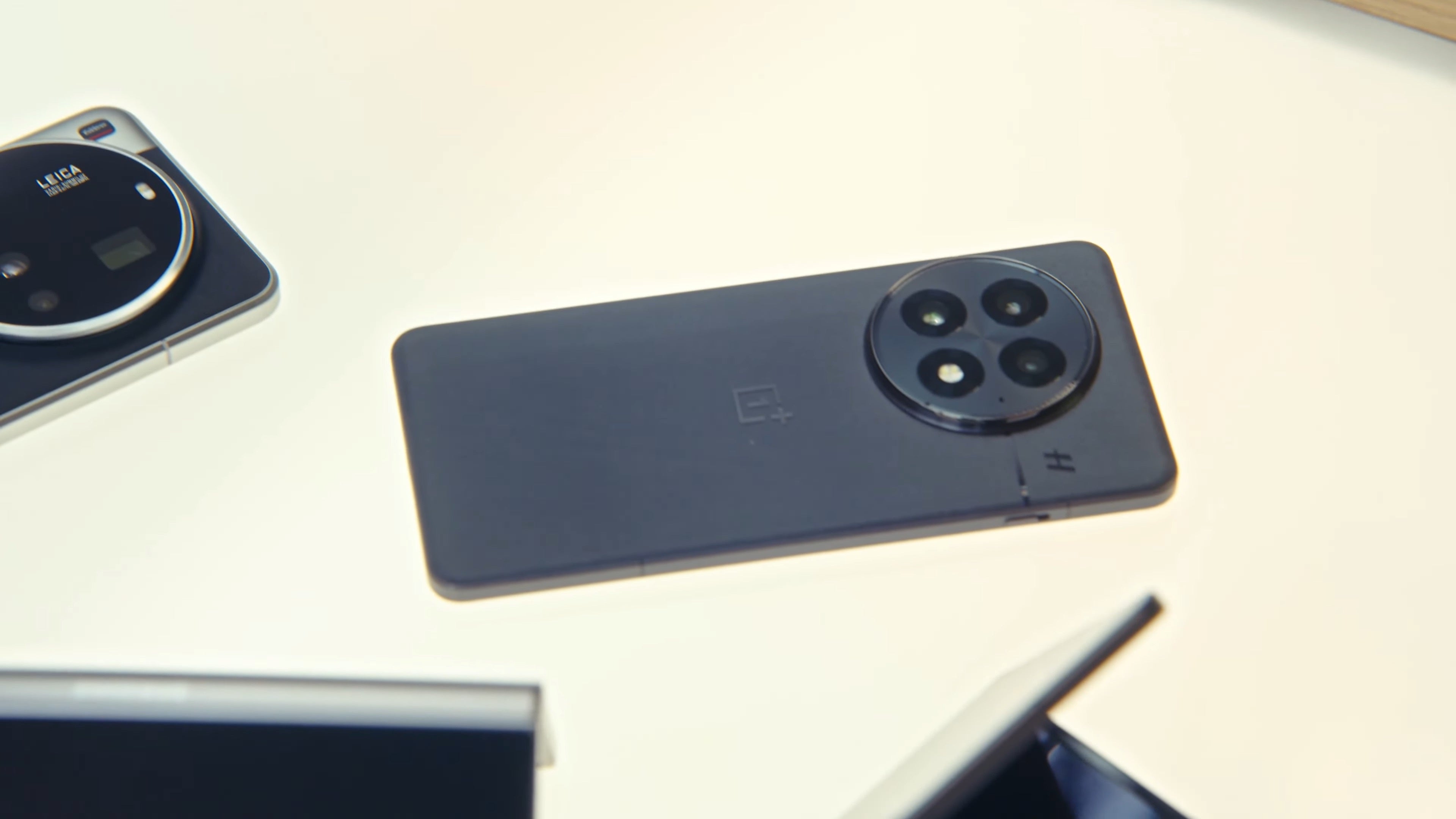 Screenshot of the OnePlus 13 displayed alongside other Android phones by Dieter Bohn on the Android Show