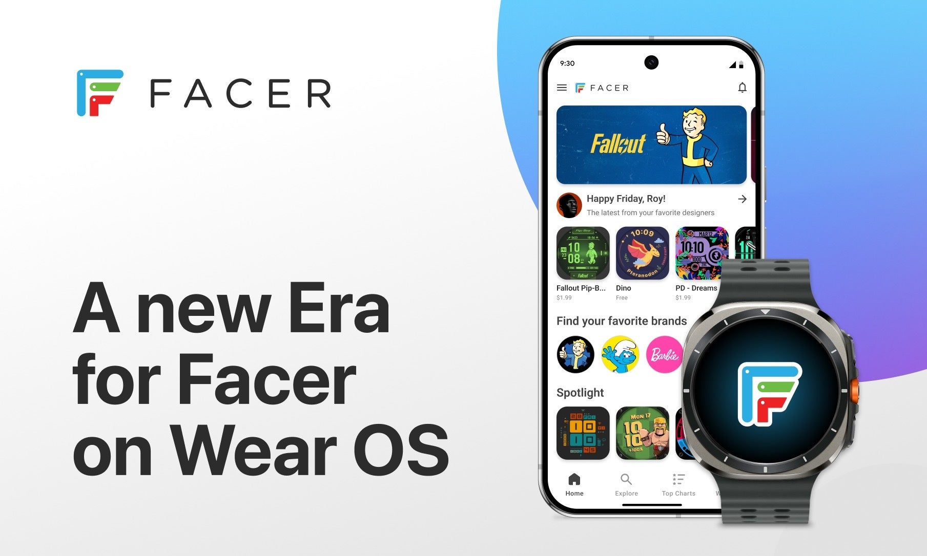 Facer para Wear OS 6 Anúncio