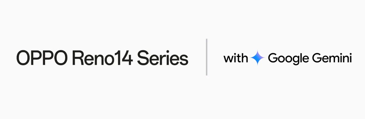 Oppo Reno 14 series with Google Gemini