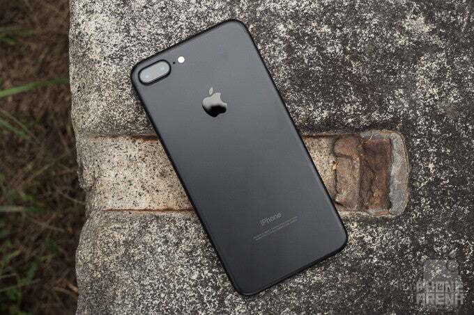 The rear of the Apple iPhone 7 Plus just labeled Vintage by Apple.