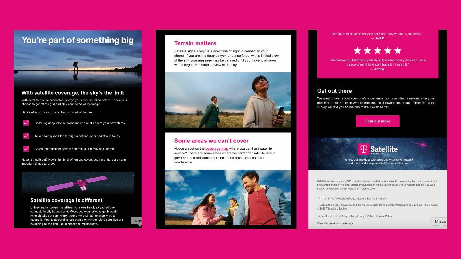 T-Mobile Starlink satellite launch