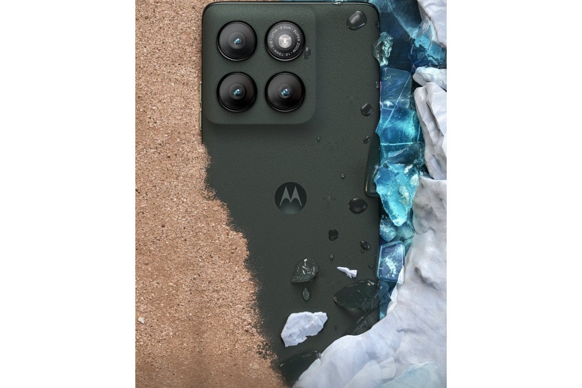 Leaked promotional Motorola Edge (2025) picture