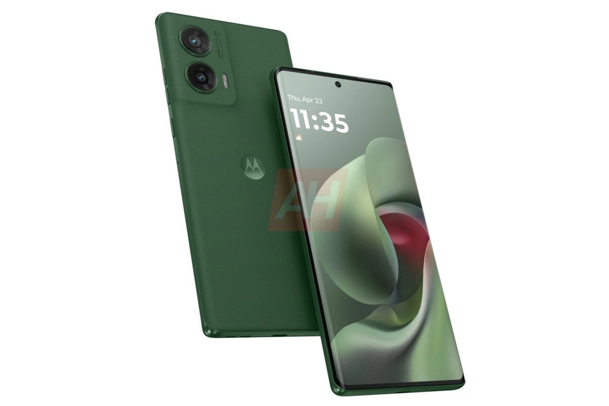 Leaked Motorola Moto G96 image in green