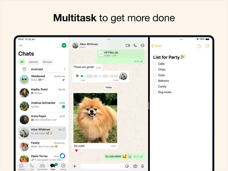 Meta finally gives iPad users better messaging experience with a native WhatsApp app
