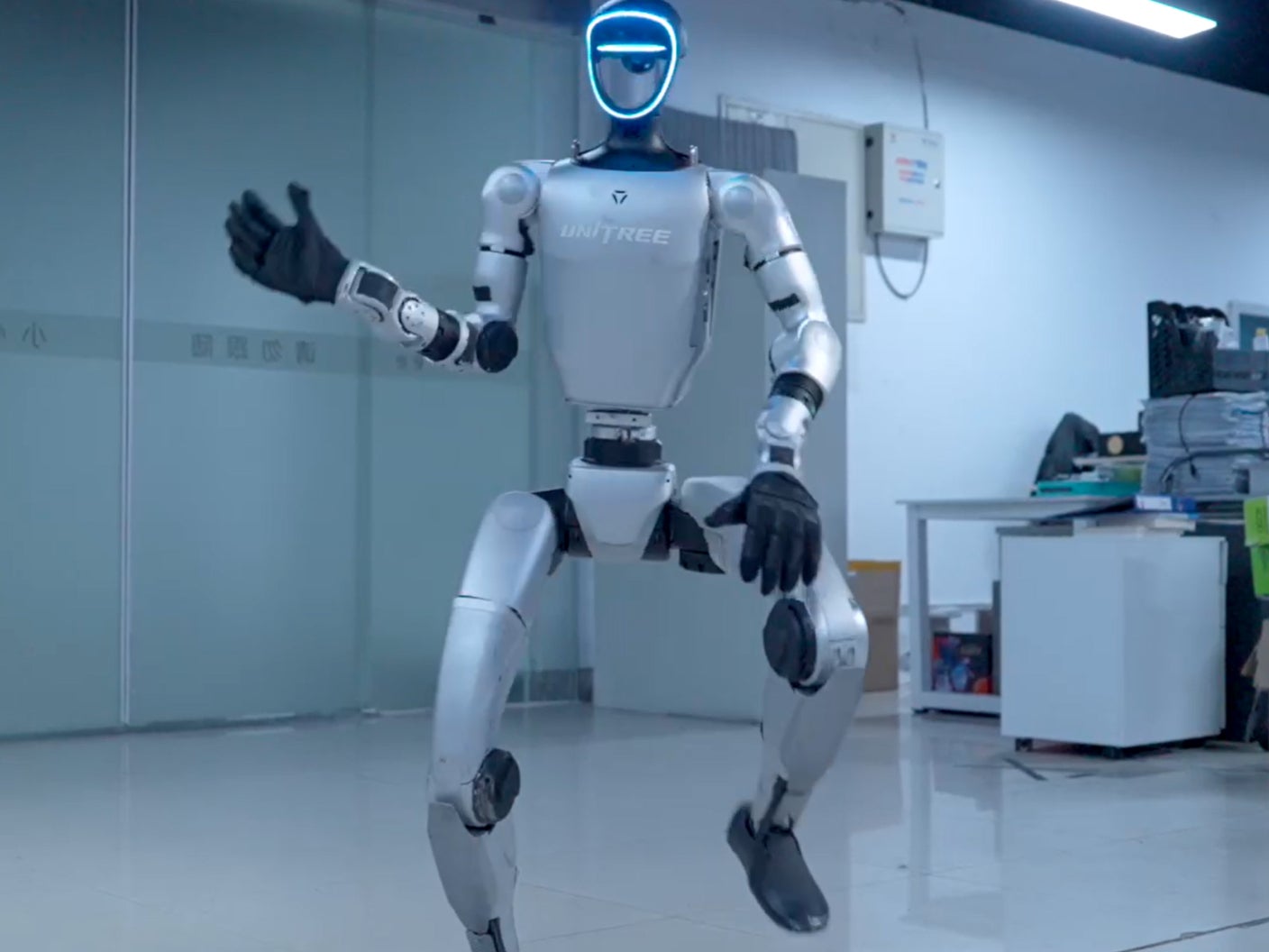 A Unitree G1 robot dancing. | Image credit — Unitree - Return of Robot Wars: Chinese bots duke it out in martial arts tournament