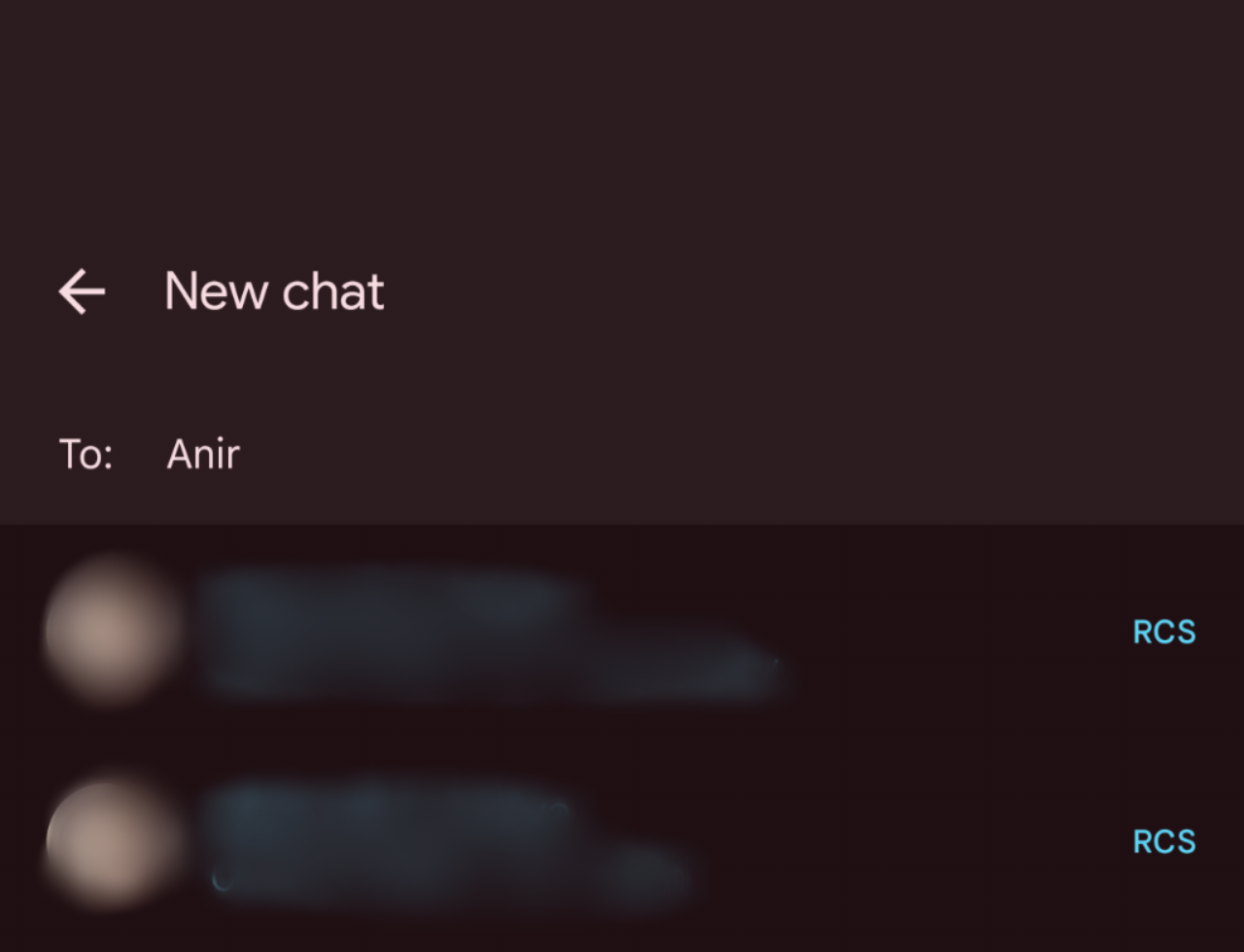 An RCS badge will appear next to contacts who support the feature. | Image credit – aniruddhdodiya/Reddit - Google Messages just did something simple that you&#039;ll instantly appreciate
