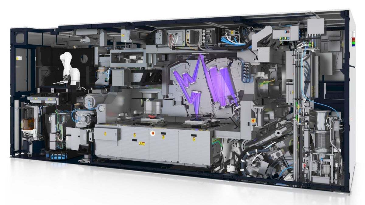 The extreme ultraviolet lithography machine helped to take chip production under 5nm. | Image credit-ASML - Everyone wants TSMC to build their 3nm chips as Samsung Foundry has trouble finding customers