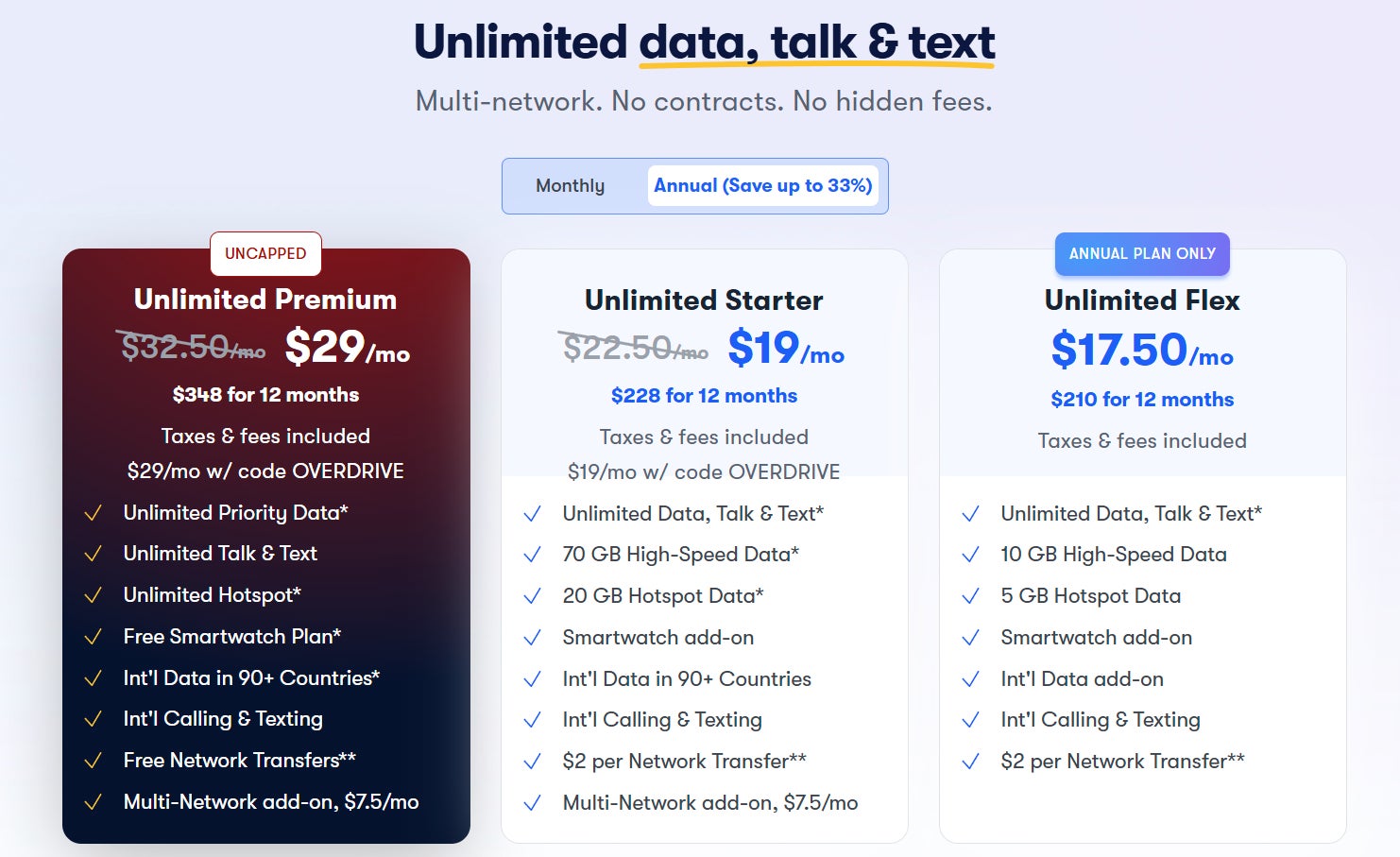 The best prepaid MVNO announces its best plan deals, but with a caveat
