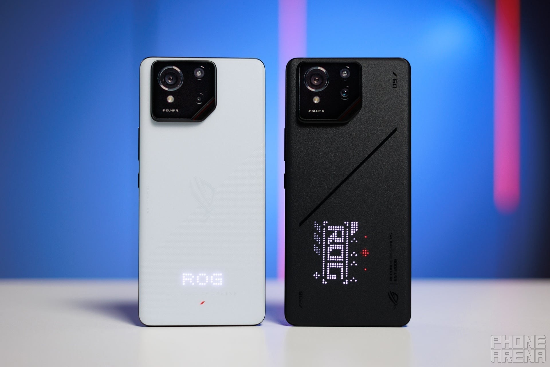 Personally, I always preferred the way Asus did the whole lights on the back thing, like with the Asus ROG 9 Pro. | Image by PhoneArena - The reveal is coming: Nothing confirms when the Phone (3) takes the stage