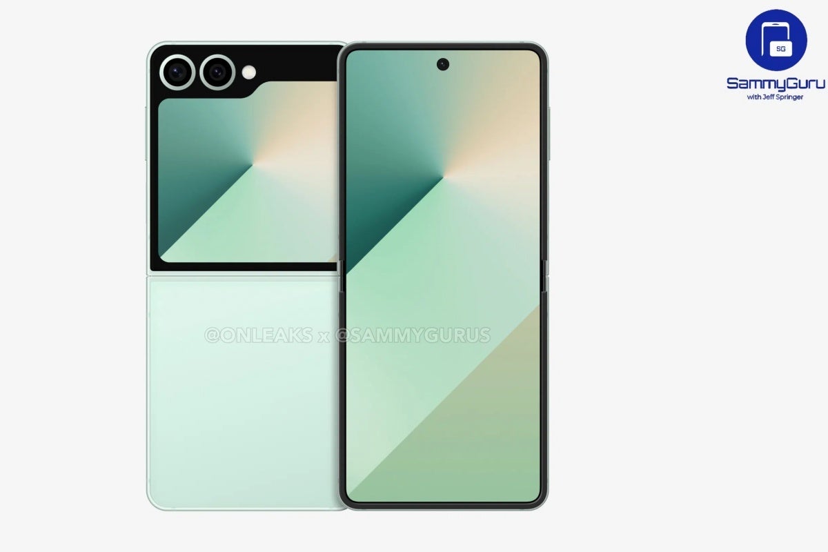 Leaked Samsung Galaxy Z Flip 7 FE renders