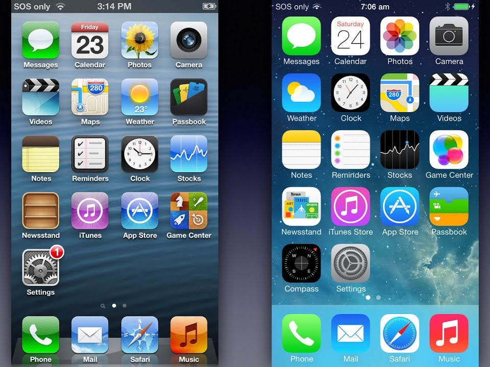 This will be like the jump from iOS 6 to iOS 7 all over again. | Image credit &amp;mdash; Nobel Tech - Apple’s surprises for WWDC 2025 leak ahead of event
