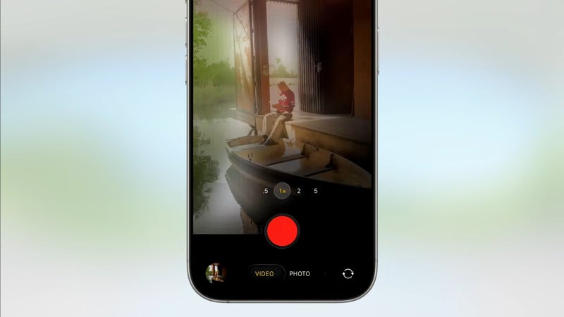 Camera is one of the few apps that got majorly redesigned with iOS 26 (Image Credit-Apple)