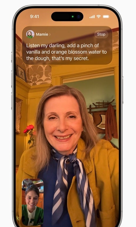 Live Translation allows you to have real-time communications with someone who doesn't speak your language. | Image credit-Apple - WWDC shows that the myth about Apple and Android features is true