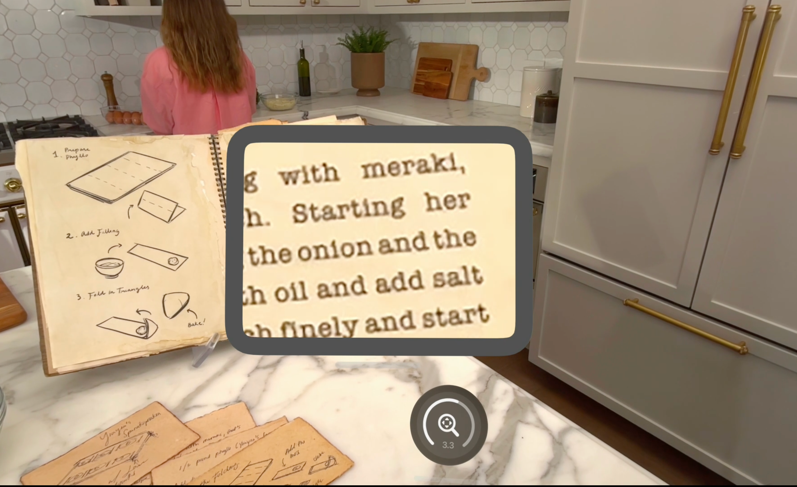 Zoom on Apple Vision Pro now lets users magnify real-world content through the main camera. | Image credit — Apple - Apple puts the A in Accessibility: Check out these great features