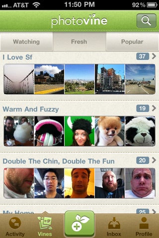 Photovine for iOS - Google's Photovine service lives in the form of an iOS app