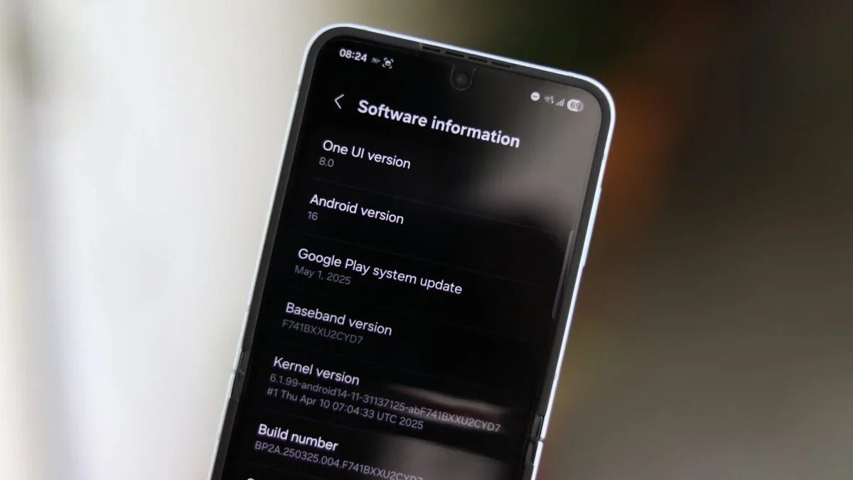 Samsung launched the One UI 8 beta early. | Image credit — PhoneArena&quot;&amp;nbsp - The latest Galaxy S25 update hides a big hint