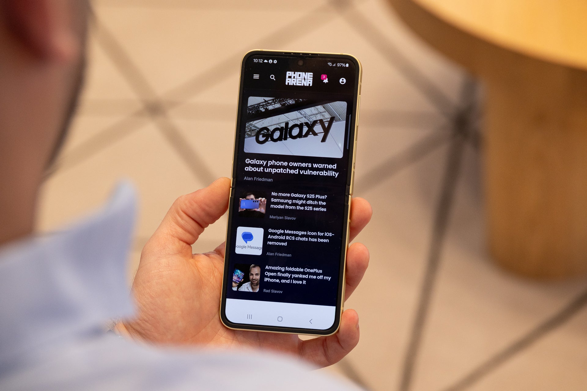 Doomscrolling on PhoneArena? No, seriously - put the phone down | Image by PhoneArena&quot;&amp;nbsp - The Galaxy Z Flip 6 helped cure my doomscrolling addiction