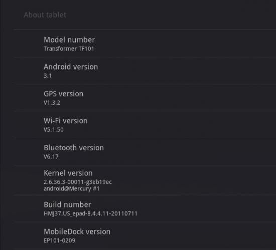 The just released OTA update for the ASUS Eee Pad Transformer appears to be for just minor maintenance - OTA update for ASUS Eee Pad Transformer doesn&#039;t leave Android 3.2 with it