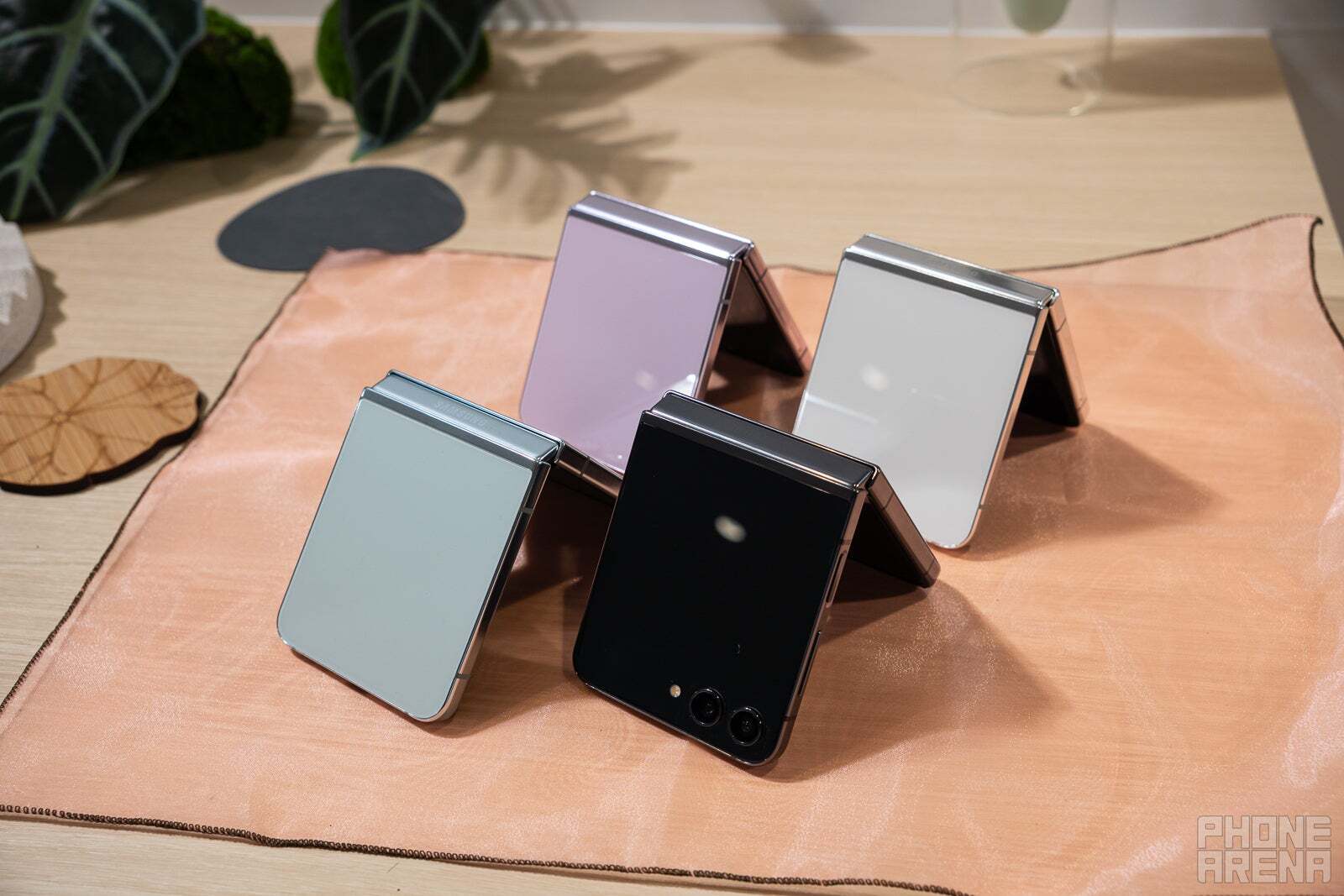 The Galaxy Z Flip 7 FE is expected to be similar to the Galaxy Z Flip 5, shown here. | Image Credit – PhoneArena - The Galaxy Z Flip FE resurfaces — and it&#039;s looking very real