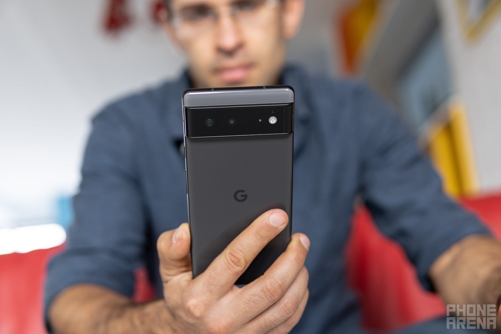 The iconic Pixel 6. | Image credit — PhoneArena - It only took Google three years to add this basic feature to Pixel phones