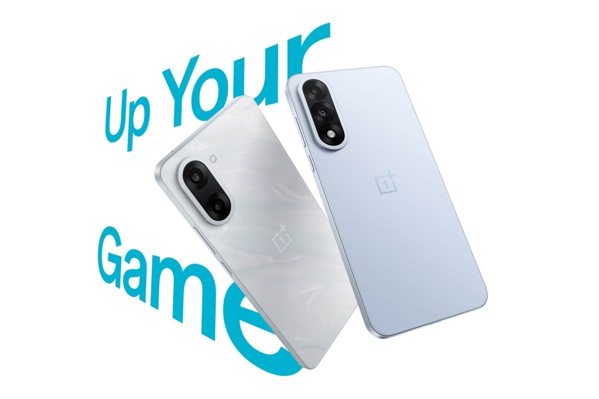 The Nord 5 and Nord CE5 look similar, but not identical in this official promotional picture. | Image Credit -- OnePlus - Here are some official details on the five (!) OnePlus devices slated for a July 8 launch