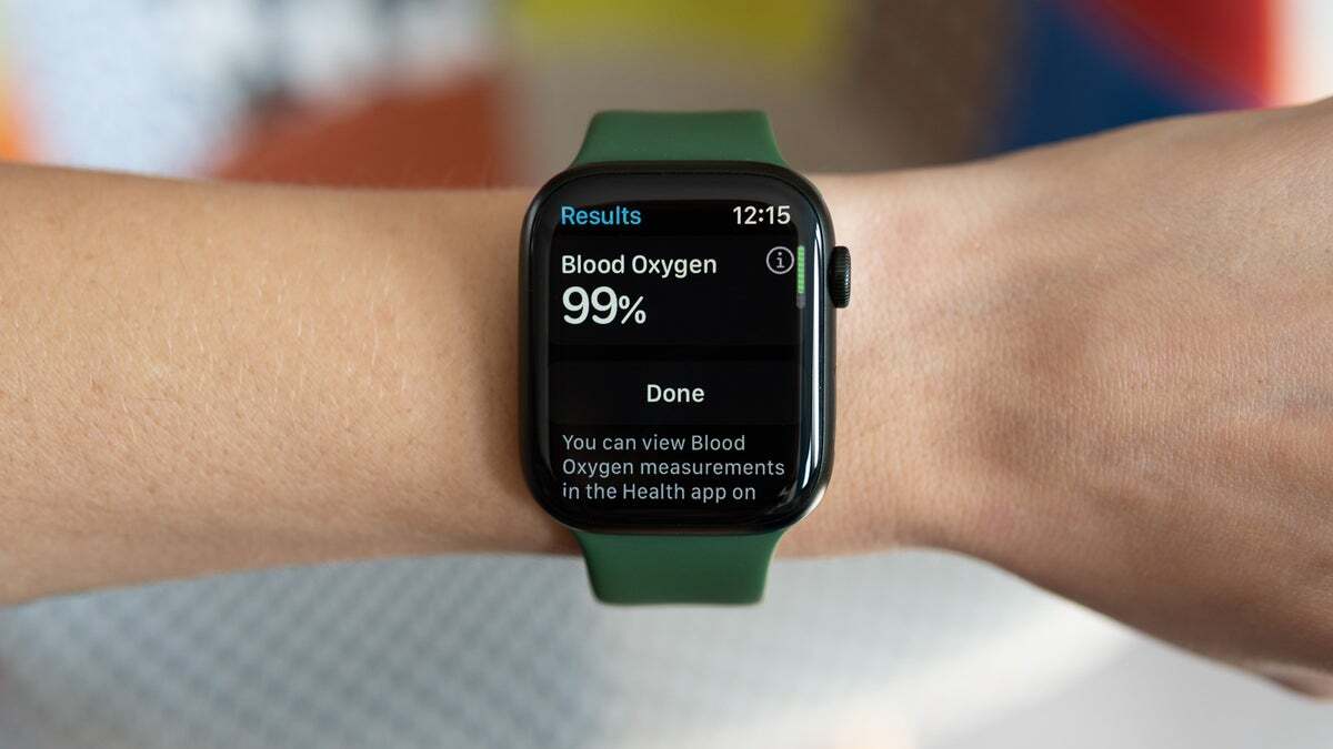 Measuring your blood oxygen is a feature on the Apple Watch since 2020. | Image Credit – PhoneArena - Apple Watch blood sugar monitoring: 4 years of rumors, now a 2027 promise?